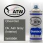 Preview: Chevrolet, Dk. Ash Gray (Interior), WA999K: 400ml Sprühdose, von ATW Autoteile West.